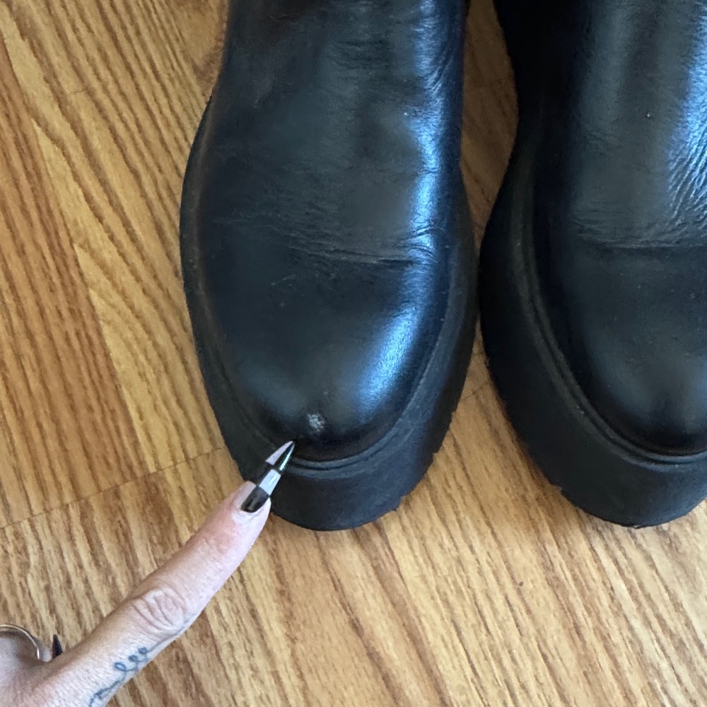Zara Platform Chelsea Boots - Picture 7 of 7